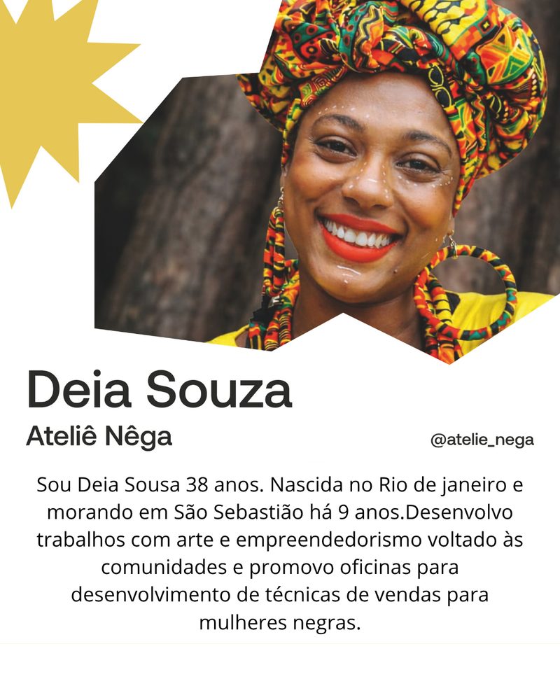Déia Souza · Ateliê Nêga · Moda e tecelagem
